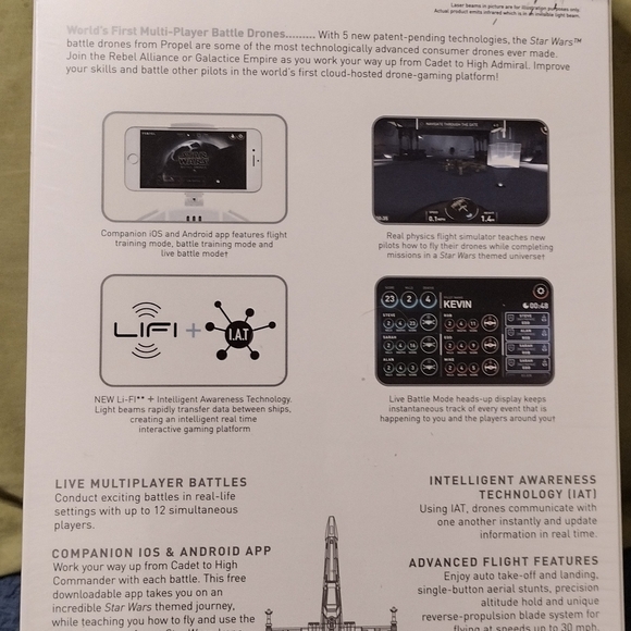 Propel Star Wars Quadcopter: T-65 X- Wing Drone - Picture 3 of 3